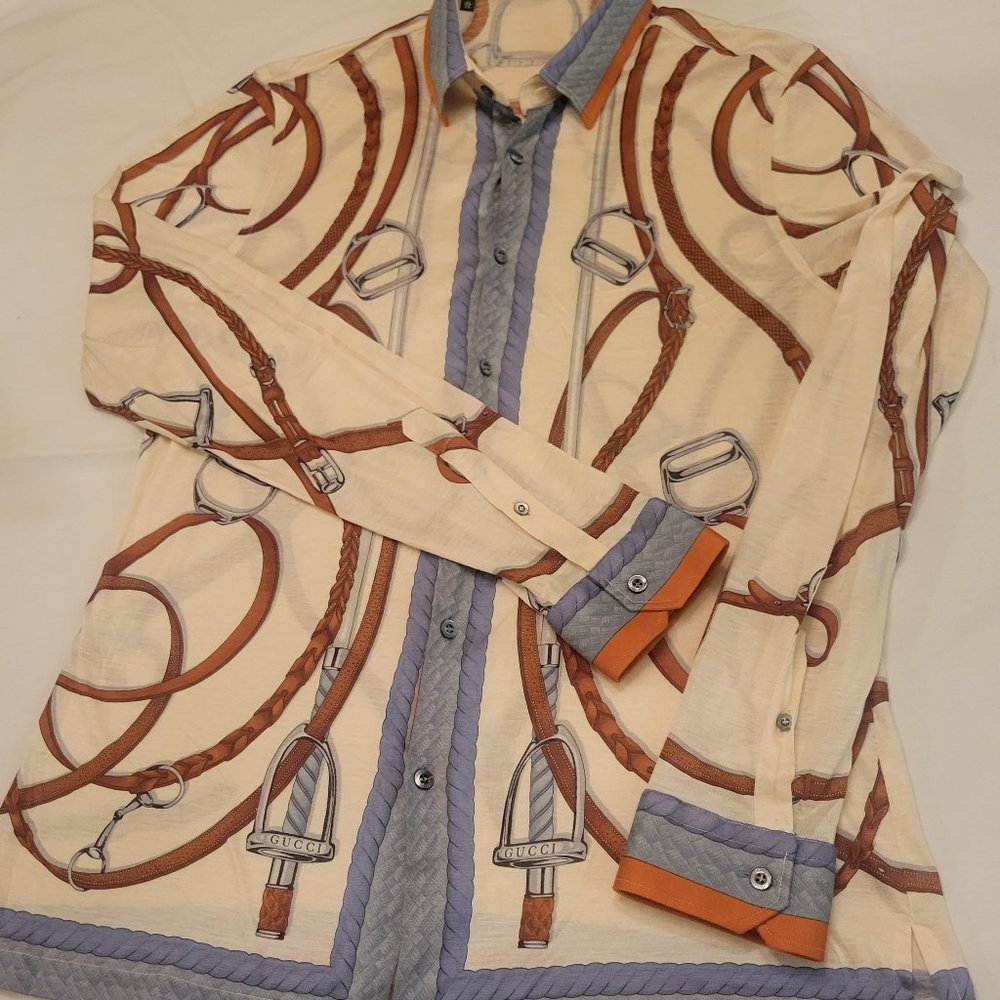 Like New Gucci Button Down Shirt